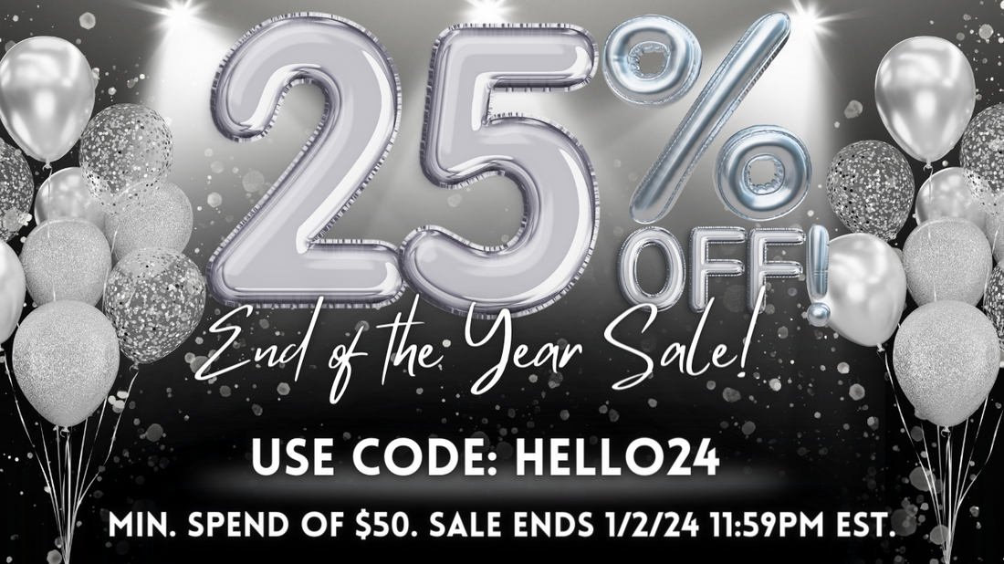 End of the Year Sale!