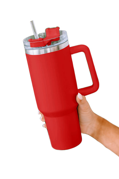 Red 304 Stainless Steel Double Insulated Cup