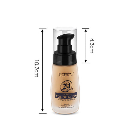 Long Lasting Concealer Oil Control Moisturizing Non-fading Liquid Foundation