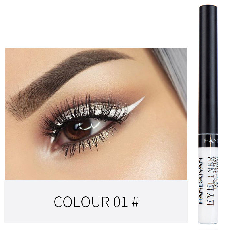 12-color Matte Color Liquid Eyeliner, Long-lasting And Non-smudge Liquid Eye Shadow