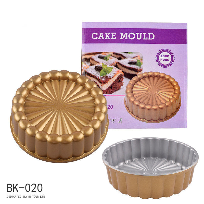 Thickened Cast Aluminum Hollow Double-sided Non-stick Baking Pan Mold