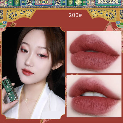 Jinse peach velvet love lipstick