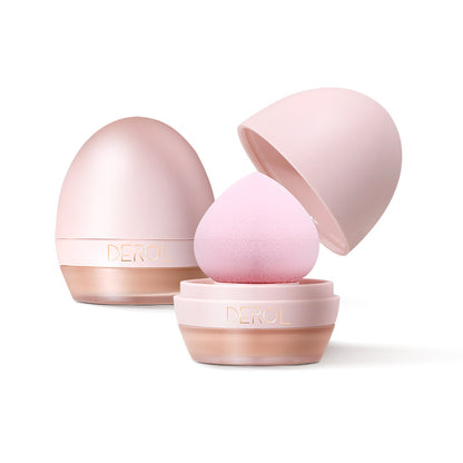 4colors Lightweight Foundation Concealer Cream With Makeup Sponge Brightening Moisturizing Liquid Foundation BBCream