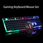 GTX300 Gaming CF LOL Gaming Keyboard Mouse Glowing Set