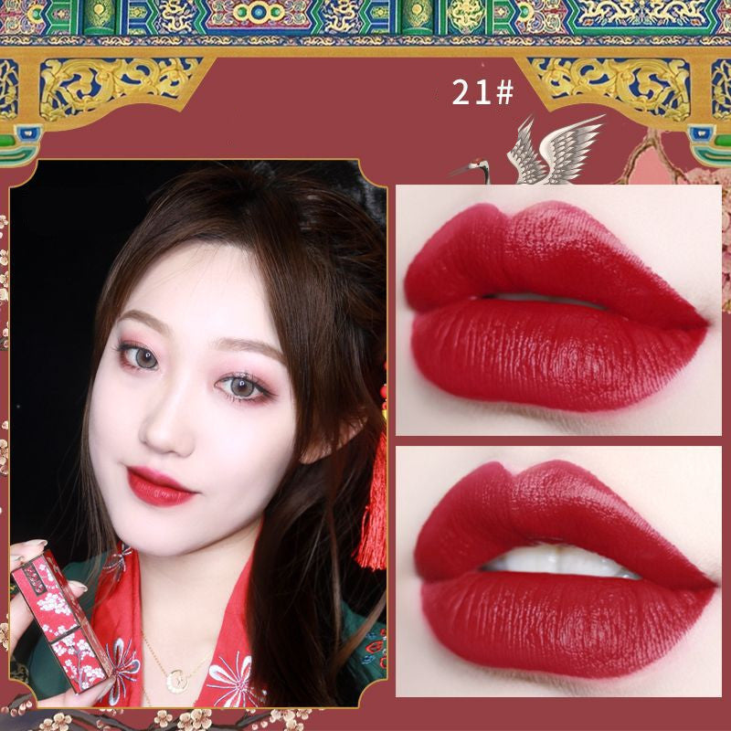 Jinse peach velvet love lipstick