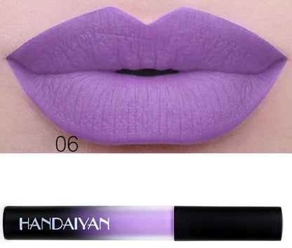 Charm matte velvet matte lip gloss lip glaze matte non-stick matte long-lasting liquid lipstick can be authorized