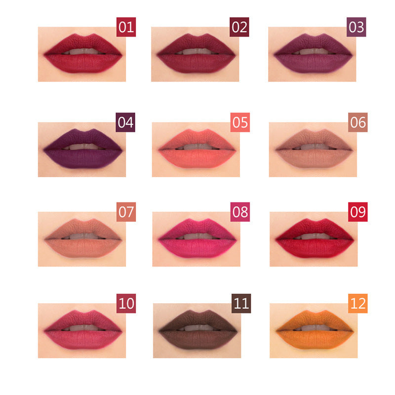 Waterproof Non-marking Matte Velvet Lipstick Pen