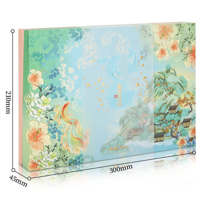 Summer Palace Hand Account Gift Box Stationery Set Gift