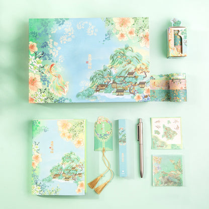 Summer Palace Hand Account Gift Box Stationery Set Gift