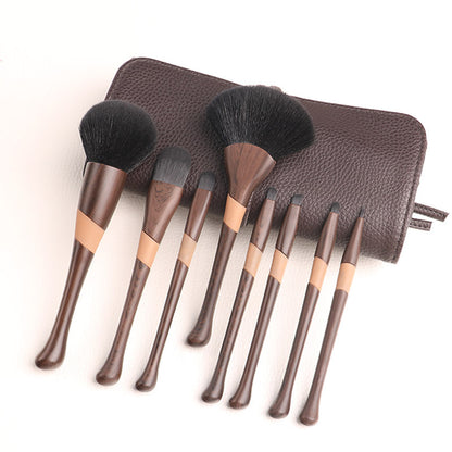 Novice Beauty Tool Set Eyeshadow with Wood Grain Handle