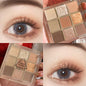 Taro Mud Transparent Matte Warm Color Net Red Nine Square Grid Eyeshadow