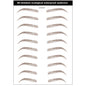 Simple Thick Eyebrows Ecological Eyebrow Stickers