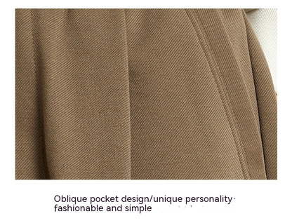 Pencil Casual Pants Fleece-lined All-matching