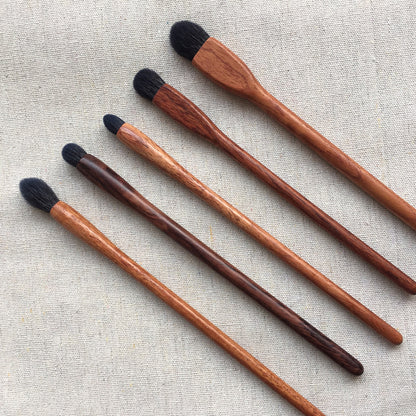 Rosewood makeup brush