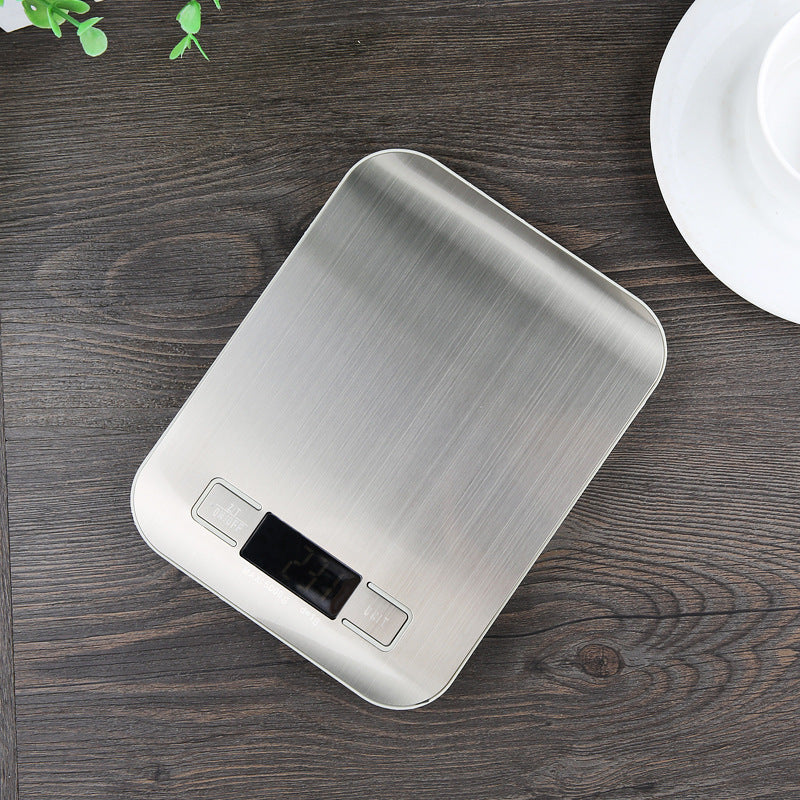 Stainless steel electronic kitchen scale