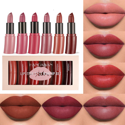 Six Pack Curved Lipstick Suit Matte