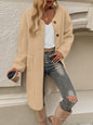 Devine Button Up Long Sleeve Coat