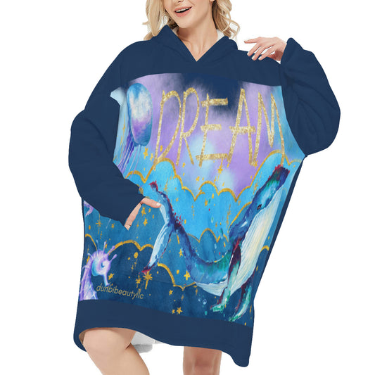 Special Edition Dream Sleeper Blanket Hoodie (Multi-Face Design)｜Flannel