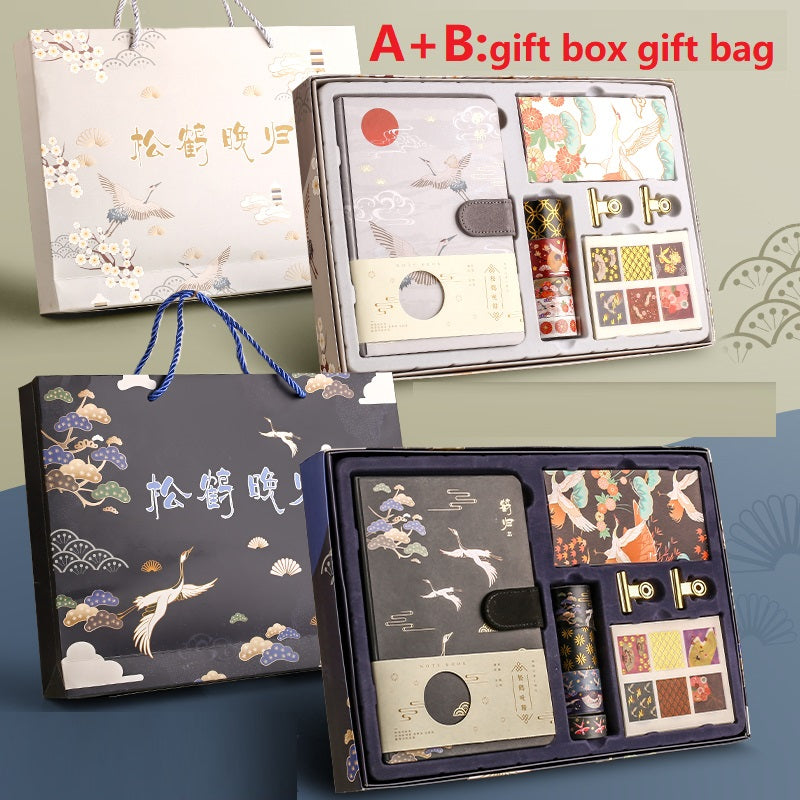 Antique Hand Ledger Gift Box Set Gift Stationery