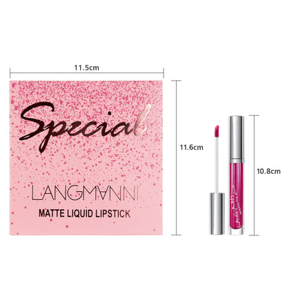 Lipstick 18 Count Lip Gloss Set Matte Velvet Lip Gloss