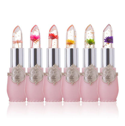 The Flower Crystal Jelly Magic Lipgloss Family