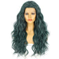 Wig Ladies Long Curly Hair Synthetic Front Lace Wig Headgear