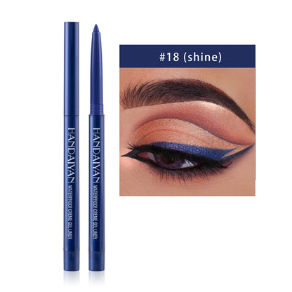 20 Color Cat Eye Makeup Waterproof Neon Colorful Liquid Eyeliner Pen Make Up Comestics Long-lasting Black Eye Liner Pencil