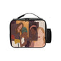 PU Leather Lunch Bag (1723) Afro Latinas, Latinas, Community, Beauty, Grace, Style, Fashion. Trendsetters (Designed by Dunbi)