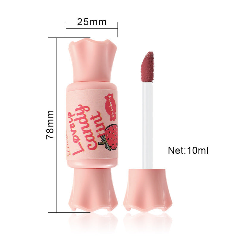 Lady Cute Mirror  Candy Lip Glaze