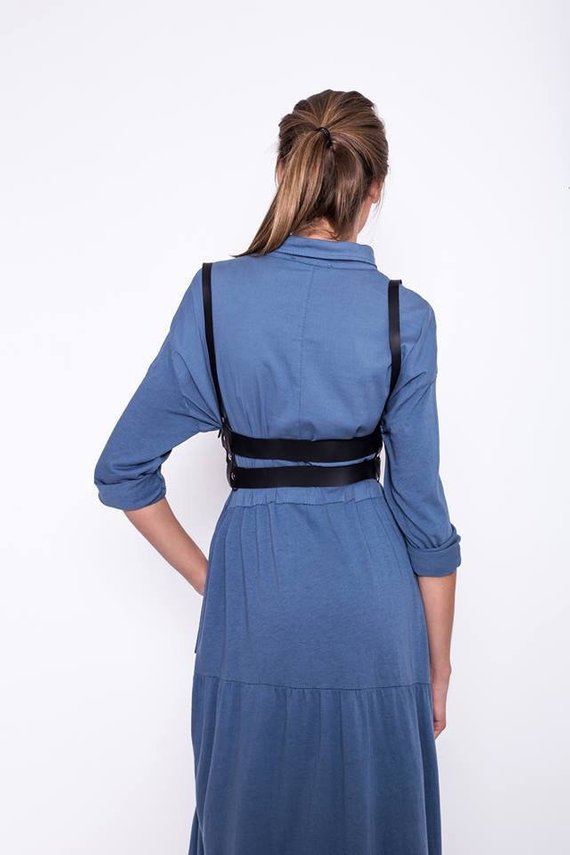 Dress Shirt Versatile Belt Shoulder Strap Beautiful Girl