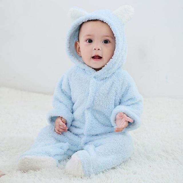 Cute Baby Winter Romper