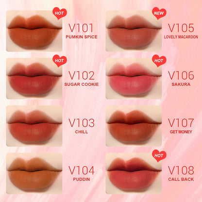 Women's Fashion Simple Matte Velvet Lip Glaze