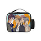 PU Leather Lunch Bag (1723) Anime, Nostalgia, Guy Crush, Boys, Emotions, Friendship, Handsome (Designed by Dunbi)