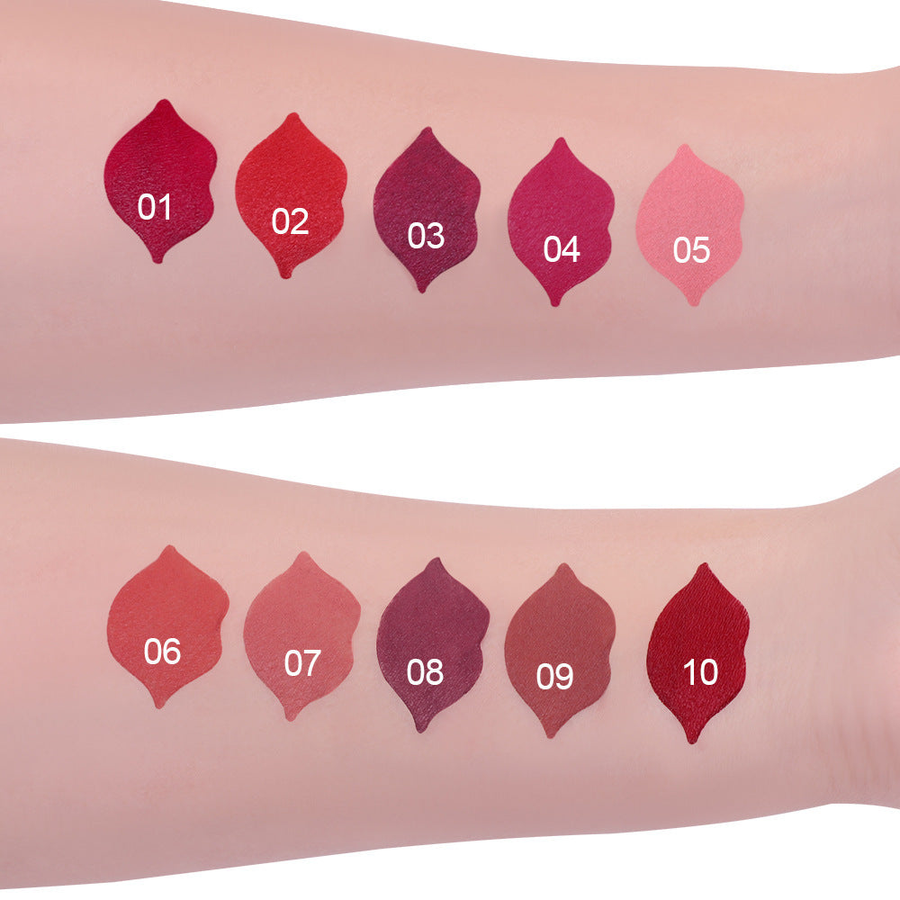 CmaaDu 10-color Matte Lipstick