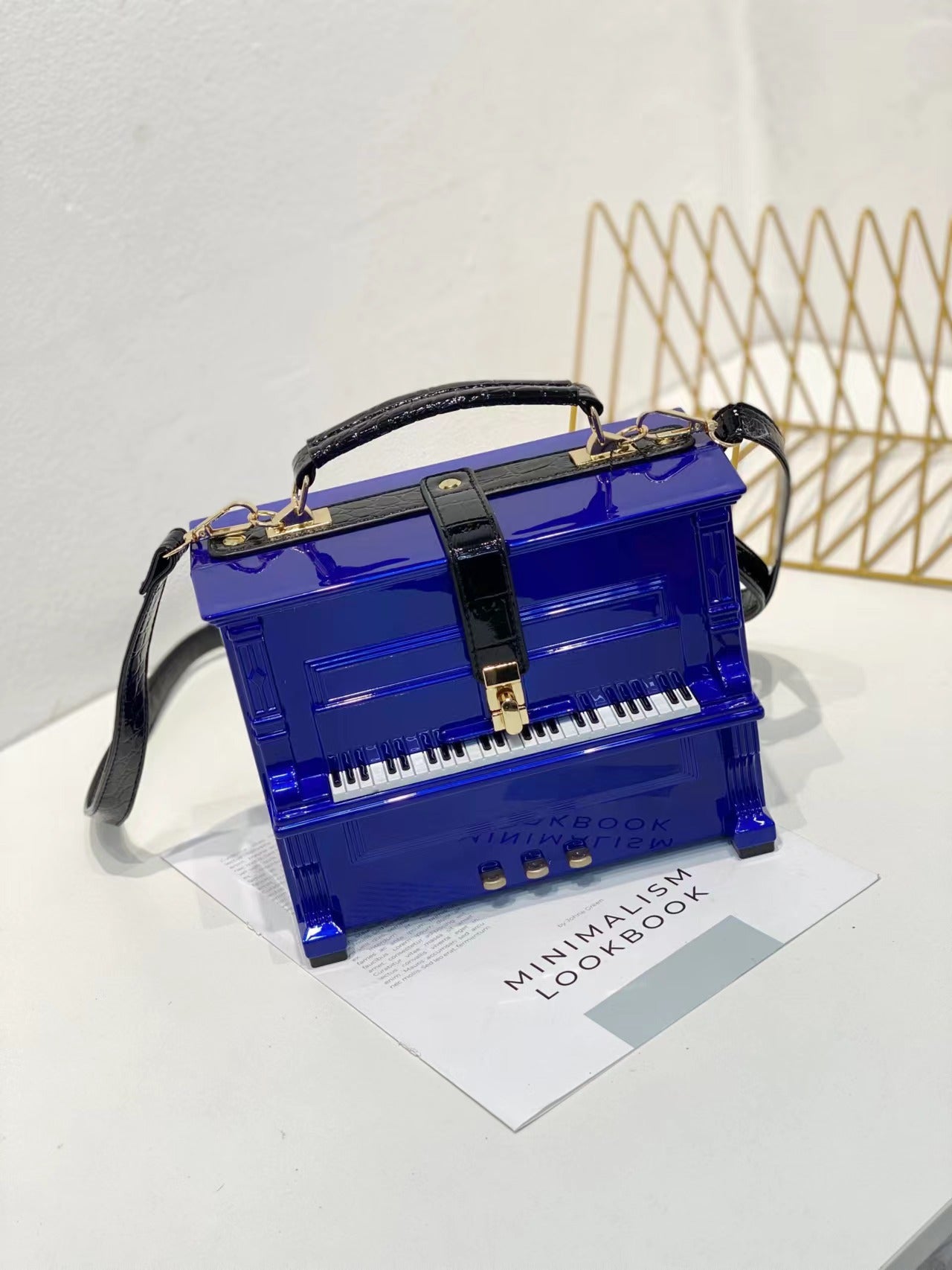 Women's High-end Cute Niche Box Piano Bag