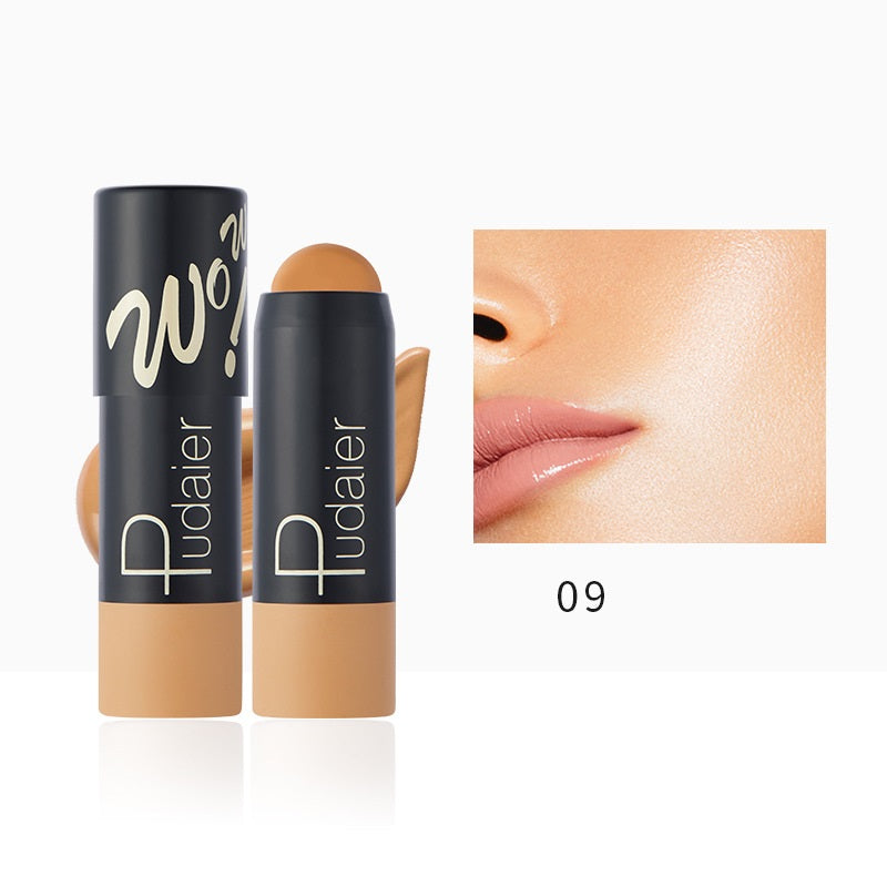 Foundation Makeup Color Rendering Not Smudge 12 Colors Lightweight Breathable Matte Stick Foundation