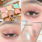 Six Color Eyeshadow Cool Diamond In The Debris Contrast Color Makeup Smoky Cut-off Eye Makeup