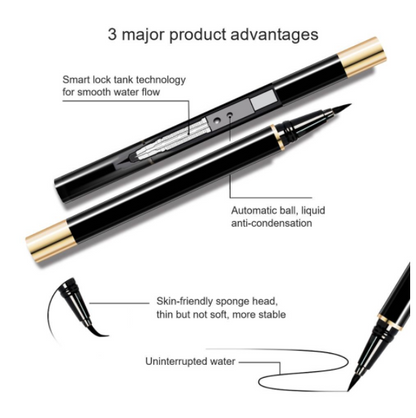 Sweat resistant non halo Eyeliner