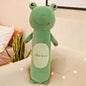 Long cylindrical pillow plush toy