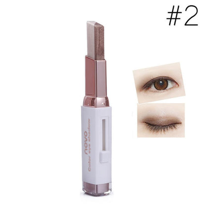 Two-color gradient eye shadow stick