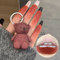 Keychain Bear Lip Mud 6 Color Matte White