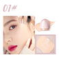 4colors Lightweight Foundation Concealer Cream With Makeup Sponge Brightening Moisturizing Liquid Foundation BBCream