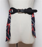 Removable Silk Scarf Stitching Belt Decoration Dress Skirt Belt Women