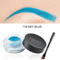 Red Green Blue Purple And Yellow Waterproof Eyebrow Dyeing Cream Multifunctional Painted Eyeliner