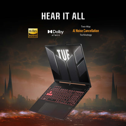 ASUS TUF Gaming A16 (2024) Gaming Laptop, 16” FHD+ 16:10 165Hz Display, AMD Ryzen™ 9 7940HX, NVIDIA® GeForce RTX™ 4060, 16GB DDR5, 512GB PCIe Gen4 SSD, Wi-Fi 6, Windows 11, FA607PV-AS93