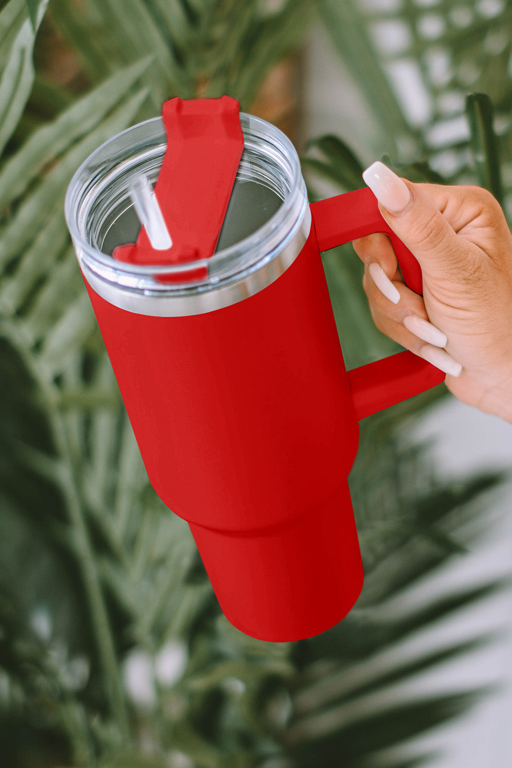 Red 304 Stainless Steel Double Insulated Cup