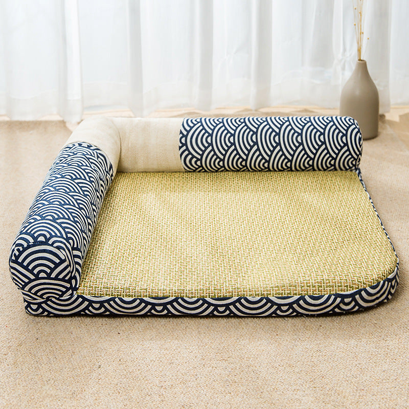 Cat Mats For Sleeping In Summer Non-stick Hair Mats For Four Seasons Pets