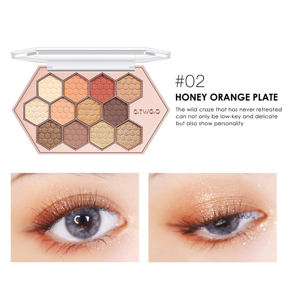 Hexagonal Star Diamond Palette Earth Eyeshadow