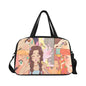 Tote And Cross-body Travel Bag (Model 1671) Kawaii, Anime, Japanese, Girl, Makeup, Beauty, Fun, Sleepover, Feminine, Fun, Cute (Designed by Dunbi)