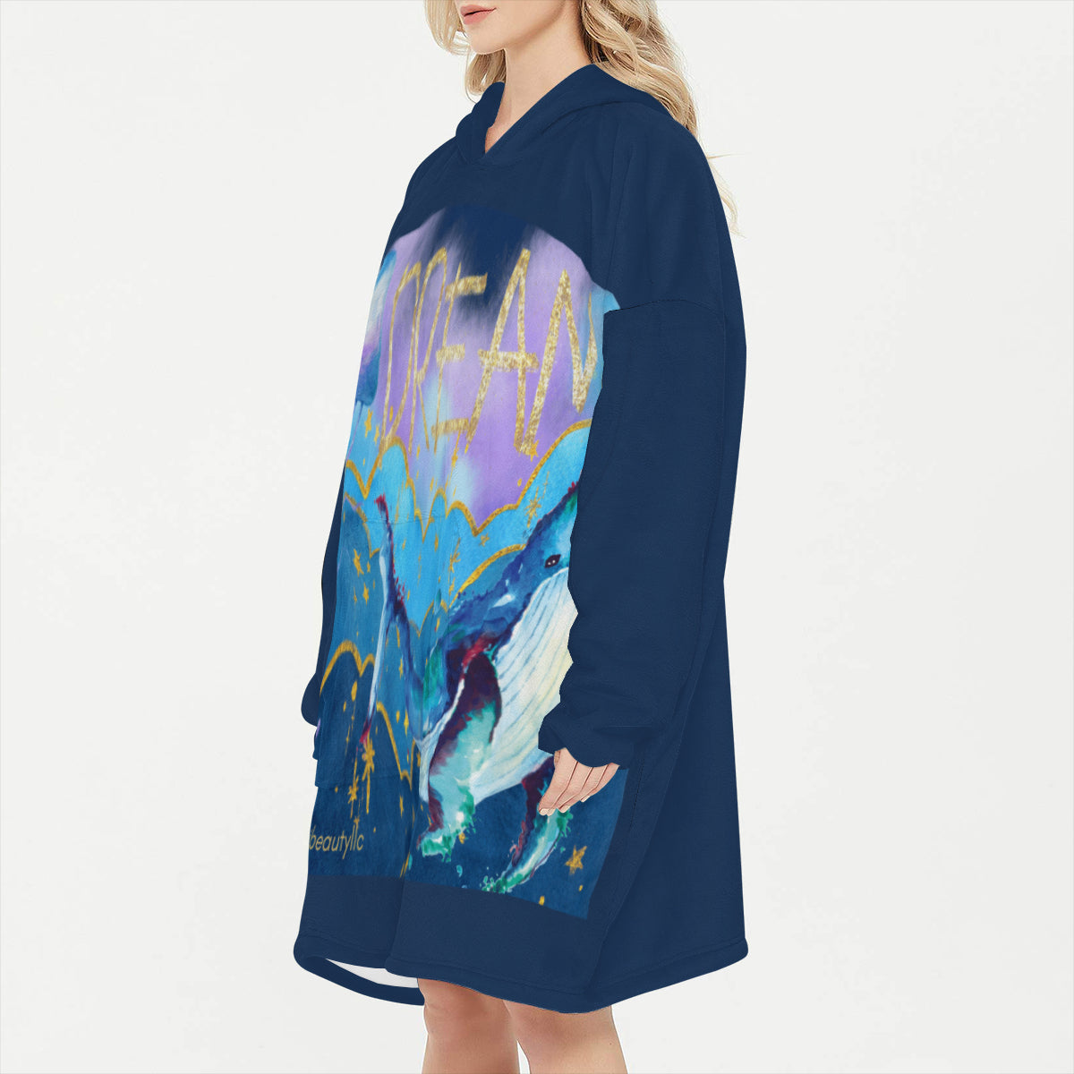 Special Edition Dream Sleeper Blanket Hoodie (Multi-Face Design)｜Flannel